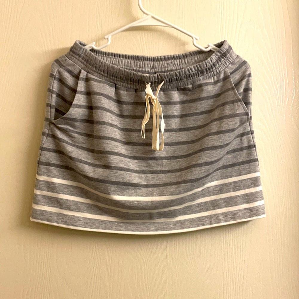 (Must bundle) -  - Grey Skirt